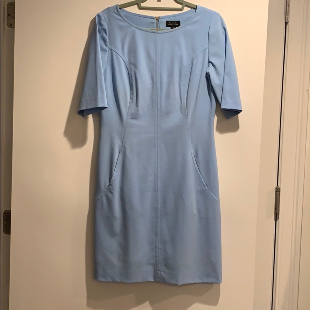 Blue dress